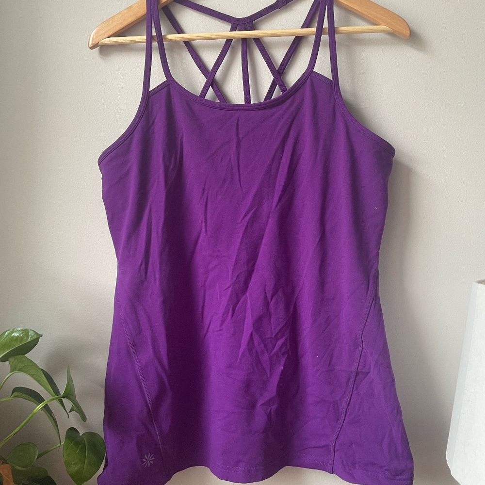 Athleta Workout Top-Size Large
